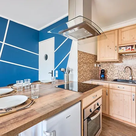 Le Normandie - Appt A Moins Dun Km De La Plage Apartamento *